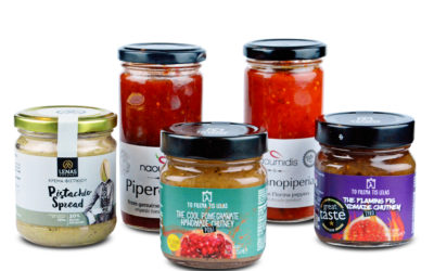 Pomazánky a chutney z Řecka
