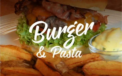 Předprázdninové speciální menu Burger & Pasta