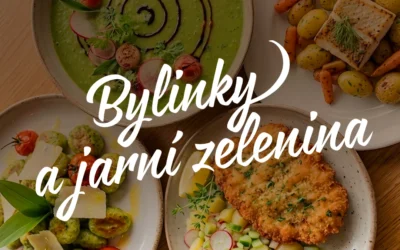 Jarní speciální menu plné bylinek na Bělohorské